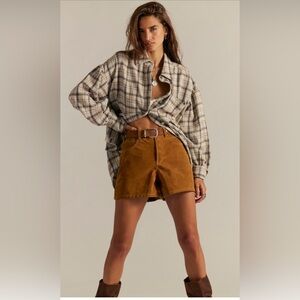 We The Free Tippi Vegan Suede Shorts